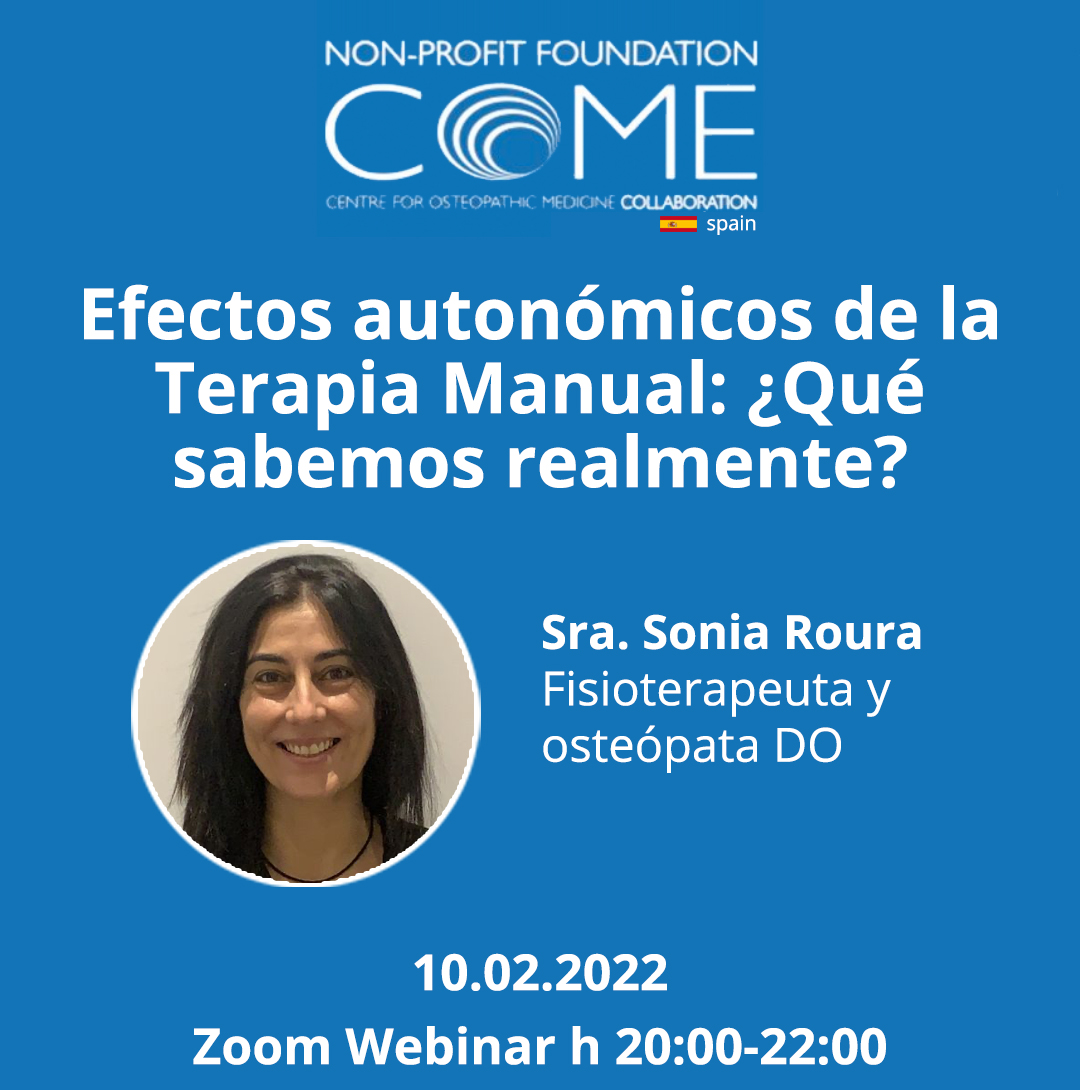 Efectos autonómicos de la Terapia Manual: ¿Qué sabemos realmente?