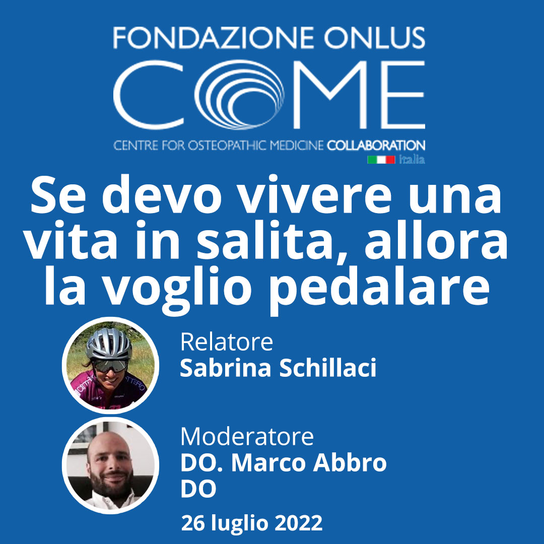 Se devo vivere una vita in salita, allora la voglio pedalare